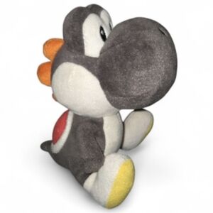 2015 Nintendo Super Mario Black and White Yoshi Plush